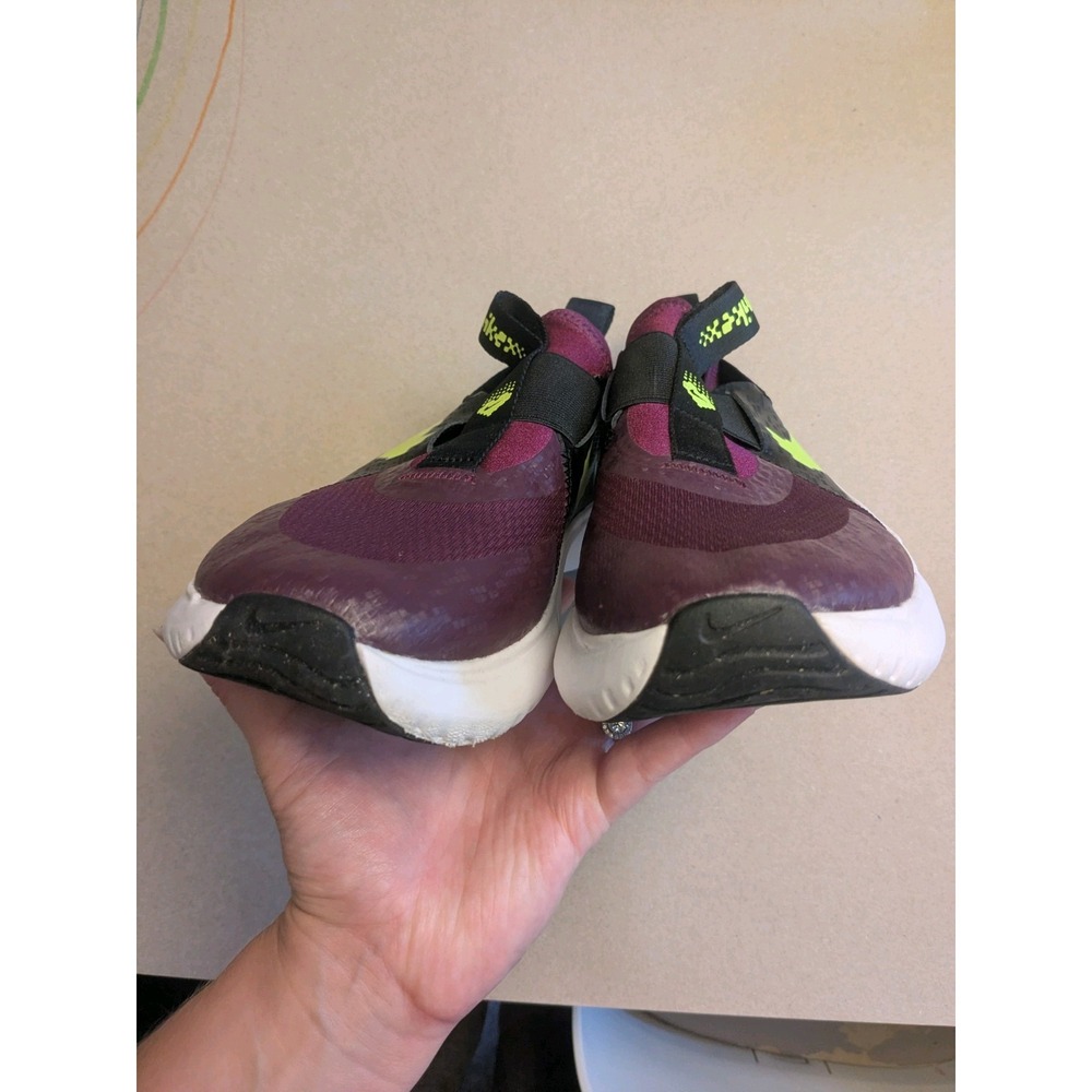 Sz 5.5Y Big Kids NIKE FLEX PLUS SE 'Sangria Volt' Running Shoes - Picture 6 of 6